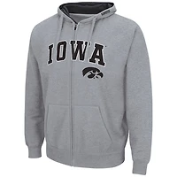 Colosseum Iowa Hawkeyes Arch  Logo 30 Full-Zip Hoodie