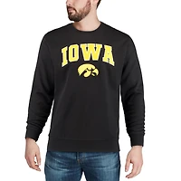 Colosseum Iowa Hawkeyes Arch Logo Crew Neck Sweatshirt