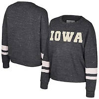 Colosseum Iowa Hawkeyes Lost City Speckle Pullover Sweatshirt