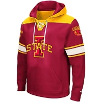 Colosseum Iowa State Cyclones 20 Lace-Up Pullover Hoodie