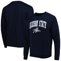 Colosseum Jackson State Tigers Arch Over Logo Pullover Sweatshirt