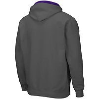 Colosseum James Madison Dukes Arch  Logo 30 Full-Zip Hoodie