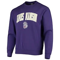Colosseum James Madison Dukes Arch  Logo Tackle Twill Pullover Sweatshirt