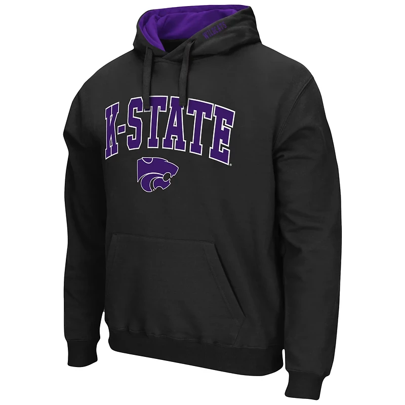 Colosseum Kansas State Wildcats Arch Logo 30 Pullover Hoodie