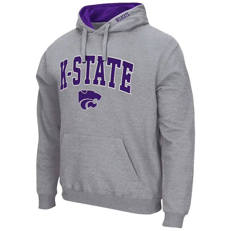 Colosseum Kansas State Wildcats Arch Logo 30 Pullover Hoodie