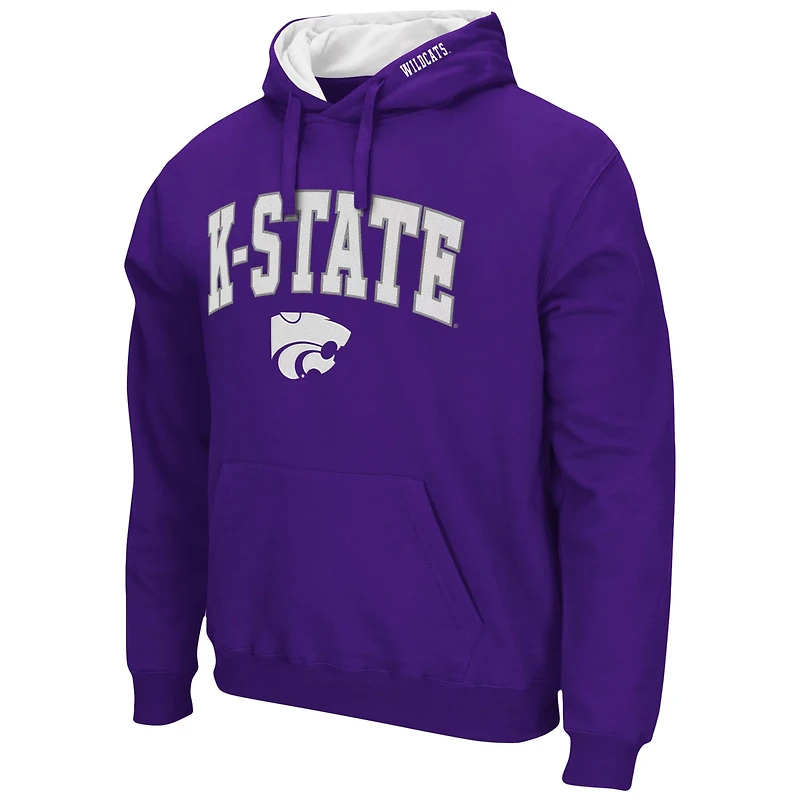Colosseum Kansas State Wildcats Arch Logo 30 Pullover Hoodie