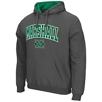 Colosseum Kelly Marshall Thundering Herd Arch and Logo Pullover Hoodie