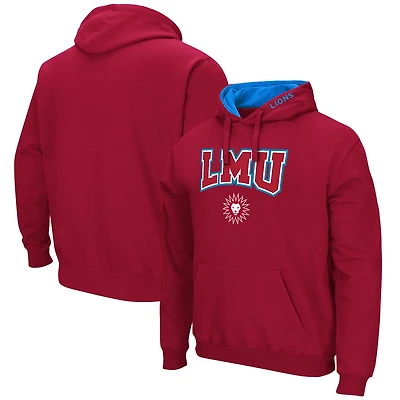 Colosseum Loyola Marymount Lions Arch and Logo Pullover Hoodie