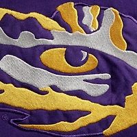 Colosseum LSU Tigers 20 Lace-Up Pullover Hoodie