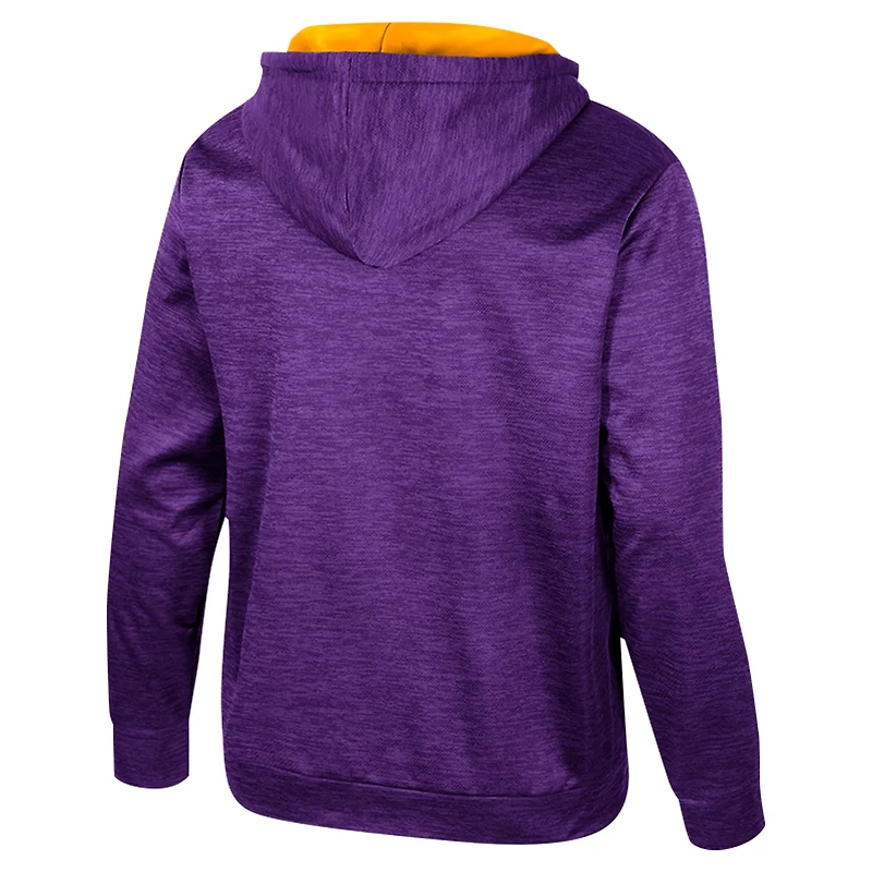 Colosseum LSU Tigers Cypher Half-Zip Hoodie