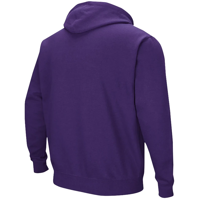 Colosseum LSU Tigers Double Arch Pullover Hoodie