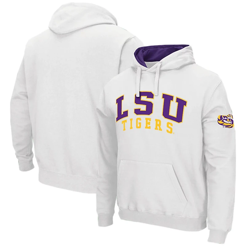 Colosseum LSU Tigers Double Arch Pullover Hoodie