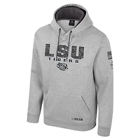 Colosseum LSU Tigers Oorah OHT Military Appreciation Pullover Hoodie