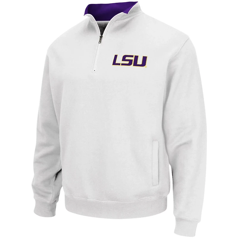 Colosseum LSU Tigers Tortugas Logo Quarter-Zip Pullover Jacket