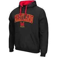 Colosseum Maryland Terrapins Big  Tall Arch  Logo 20 Pullover Hoodie