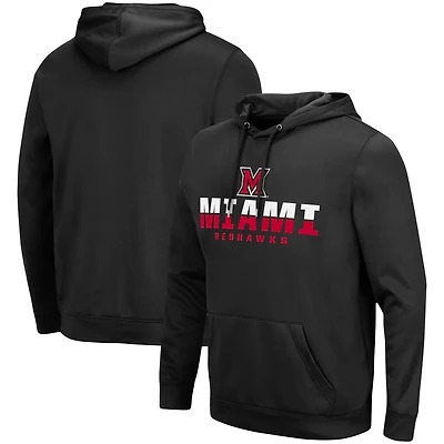 Colosseum Miami University RedHawks Lantern Pullover Hoodie