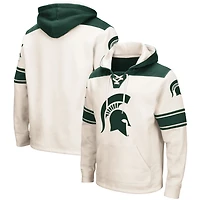 Colosseum Michigan State Spartans 20 Lace-Up Pullover Hoodie