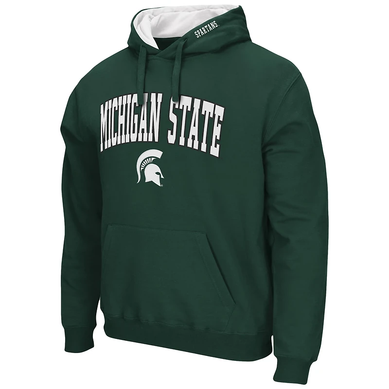 Colosseum Michigan State Spartans Arch  Logo 30 Pullover Hoodie