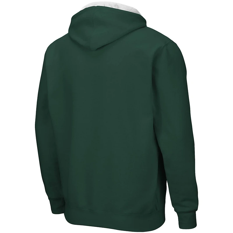Colosseum Michigan State Spartans Big  Tall Full-Zip Hoodie