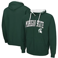 Colosseum Michigan State Spartans Big  Tall Full-Zip Hoodie
