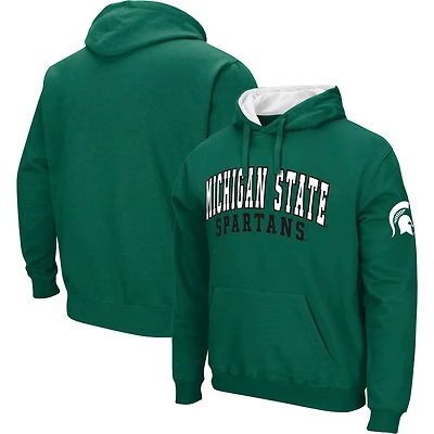 Colosseum Michigan State Spartans Double Arch Pullover Hoodie