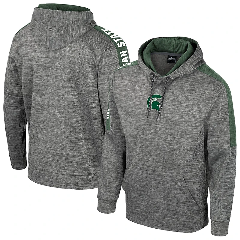Colosseum Michigan State Spartans Dozer Pullover Hoodie