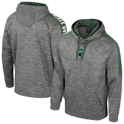 Colosseum Michigan State Spartans Dozer Pullover Hoodie