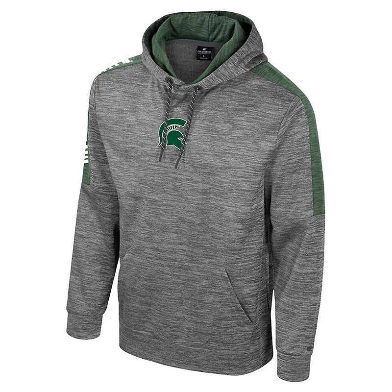 Colosseum Michigan State Spartans Dozer Pullover Hoodie
