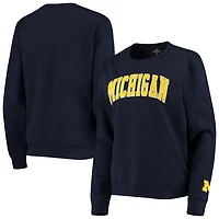 Colosseum Michigan Wolverines Campanile Pullover Sweatshirt