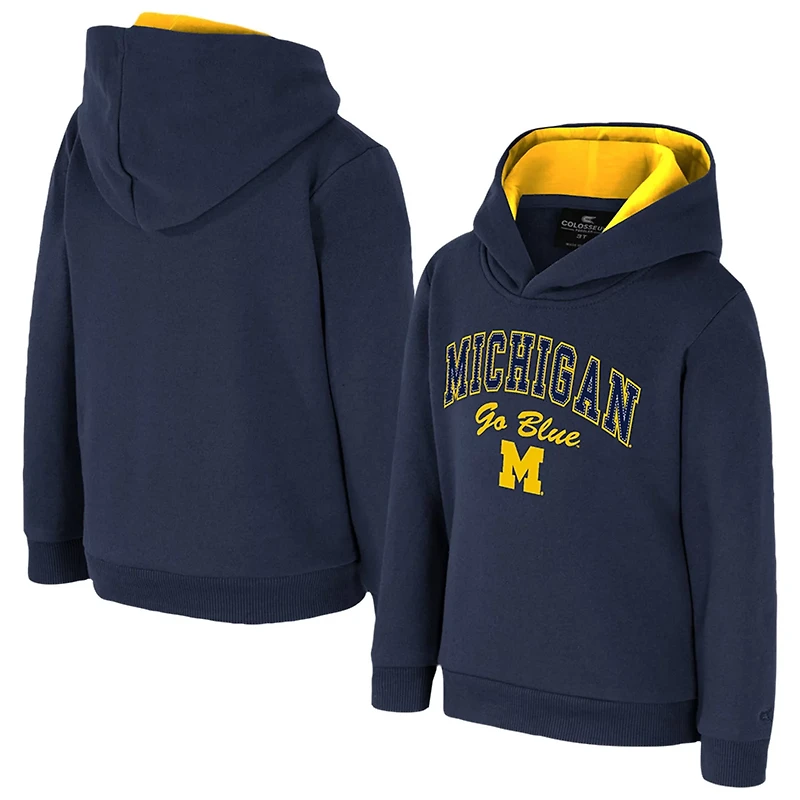 Colosseum Michigan Wolverines Centauri Pullover Hoodie