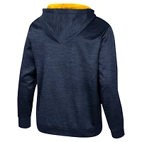 Colosseum Michigan Wolverines Cypher Half-Zip Hoodie