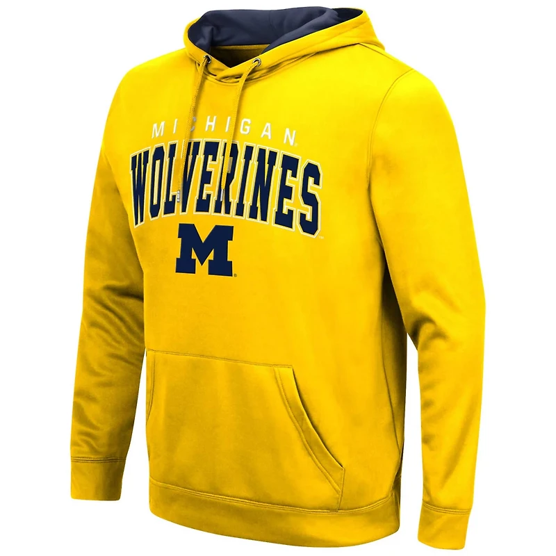 Colosseum Michigan Wolverines Resistance Pullover Hoodie
