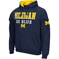 Colosseum Michigan Wolverines Sunrise Pullover Hoodie