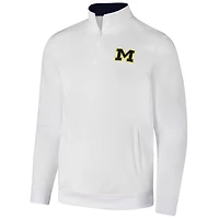 Colosseum Michigan Wolverines Tortugas Quarter-Zip Sweatshirt