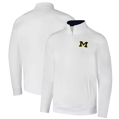 Colosseum Michigan Wolverines Tortugas Quarter-Zip Sweatshirt