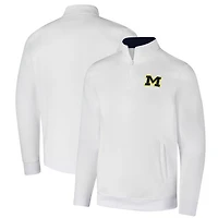 Colosseum Michigan Wolverines Tortugas Quarter-Zip Sweatshirt