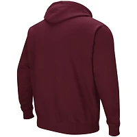 Colosseum Mississippi State Bulldogs Big  Tall Arch Logo 20 Pullover Hoodie