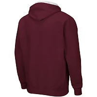 Colosseum Mississippi State Bulldogs Big  Tall Full-Zip Hoodie