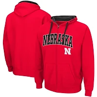 Colosseum Nebraska Huskers Big  Tall Full-Zip Hoodie
