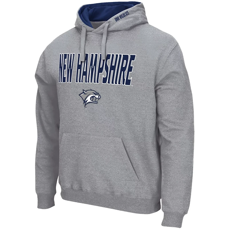 Colosseum New Hampshire Wildcats Arch and Logo Pullover Hoodie