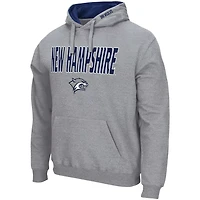 Colosseum New Hampshire Wildcats Arch and Logo Pullover Hoodie