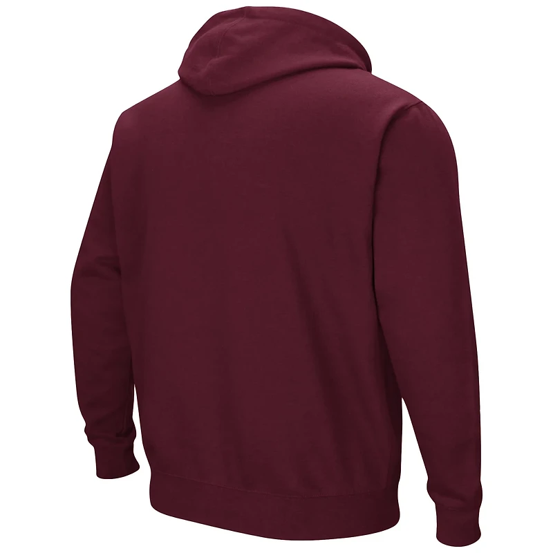 Colosseum New Mexico State Aggies Arch and Logo Pullover Hoodie