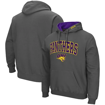 Colosseum Northern Iowa Panthers Arch and Logo Pullover Hoodie