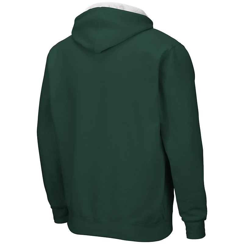 Colosseum Ohio Bobcats Arch Logo 30 Full-Zip Hoodie