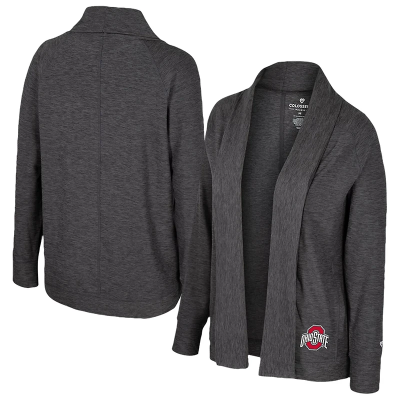 Colosseum Ohio State Buckeyes Dash Cardigan