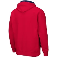 Colosseum Ole Miss Rebels Arch  Logo 30 Full-Zip Hoodie