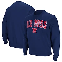Colosseum Ole Miss Rebels Arch  Logo Pullover Sweatshirt