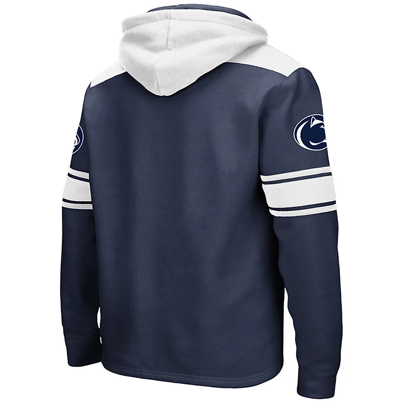 Colosseum Penn State Nittany Lions Big  Tall Hockey Lace-Up Pullover Hoodie