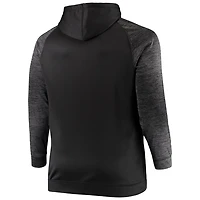 Colosseum Penn State Nittany Lions Big  Tall out Raglan Full-Zip Hoodie