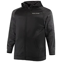 Colosseum Penn State Nittany Lions Big  Tall out Raglan Full-Zip Hoodie